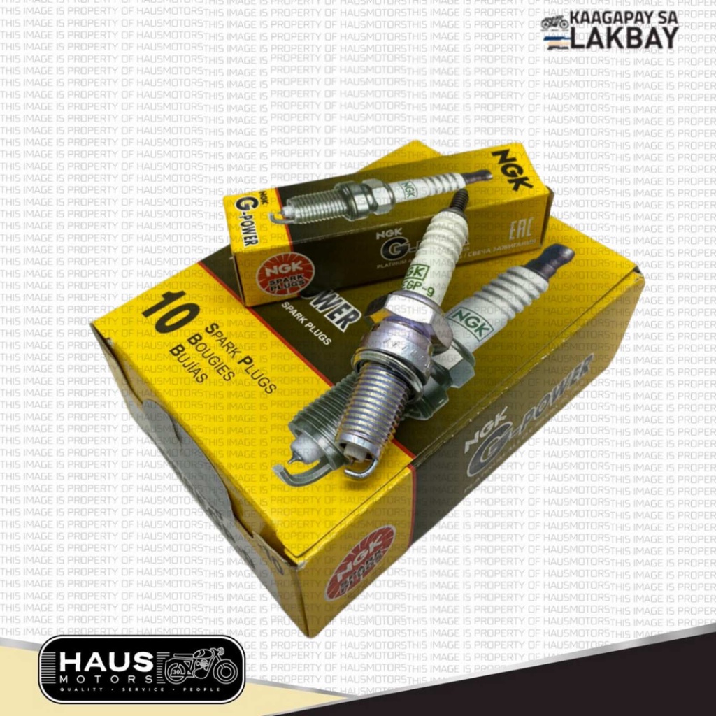 NGK SPARK PLUG GPOWER PLATINUM DPR8EGP9 FOR TMX 125 ALPHA/TMX 155CDI