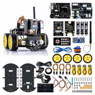 LAFVIN Uno R3 Project Smart Robot Car Kit Esp32 Wi-Fi Intelligent And ...