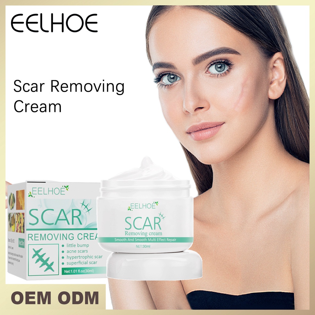 EELHOE Scar Repair Cream Fade Away Burn Marks Old Scars PostOperative