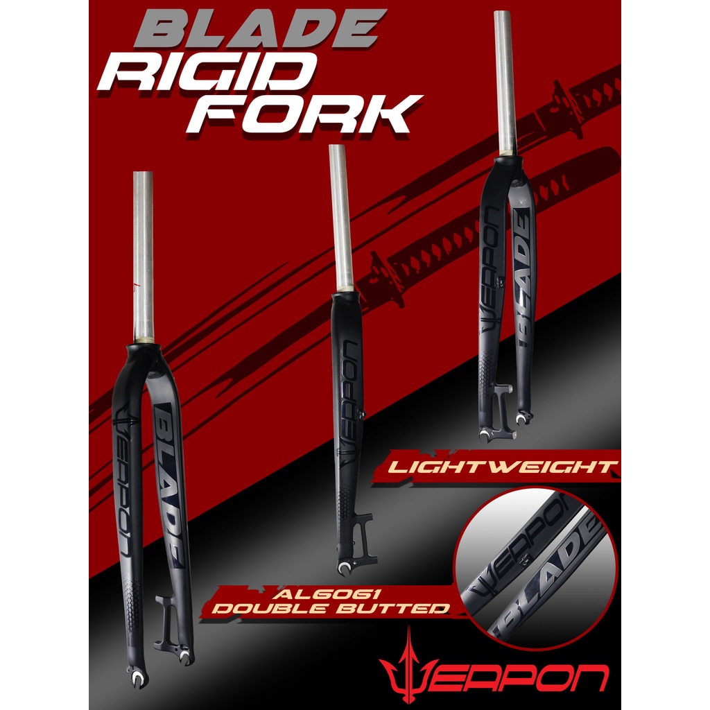 Weapon Blade Rigid Fork 27.5 Shopee Philippines