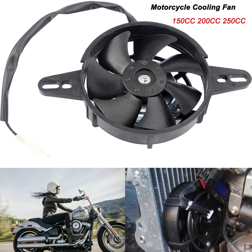Motorcycle Cooling Fan Dirt Pit Bike 150CC 200CC 250CC ATV Quad Oil Cooler Water Cooler Radiator