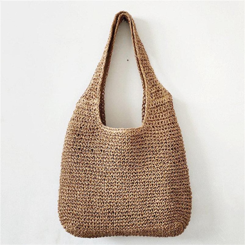 Women's Retro Minimalist Crochet Knitted Handbag