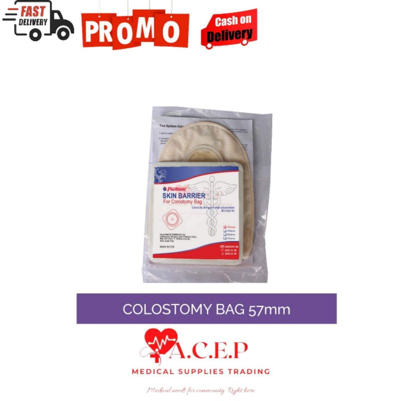 Colostomy Bag Set Sizes 45mm, 57mm, 60mm & 70mm (Partners) Shopee Philippines