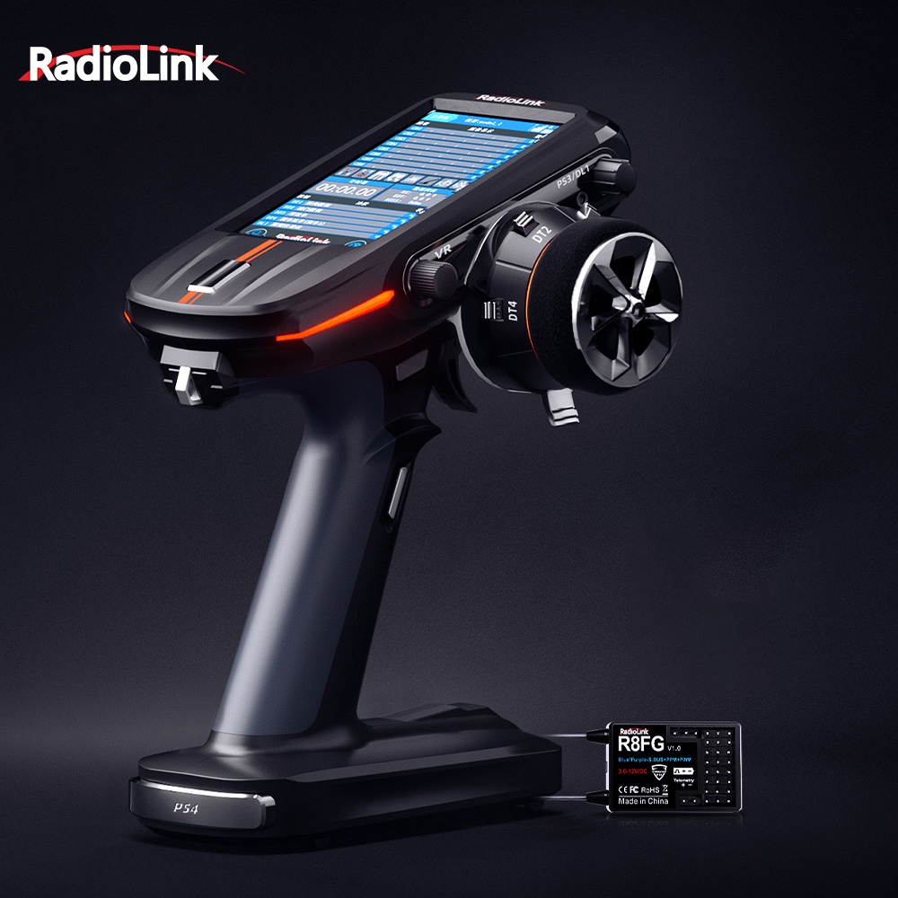 Radiolink New Arrival RC8X 2.4G 8 Channels Radio Transmitter, 4.3inch ...
