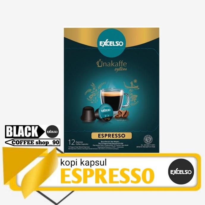 MESIN Unakaffe Espresso (excelso ventura Machine Capsule Coffee