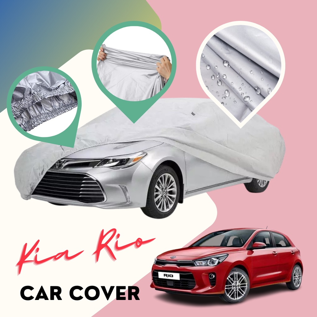 KIA RIO Car cover DUSTPROOF,WINDPROOF,SUNPROOF water repellant only