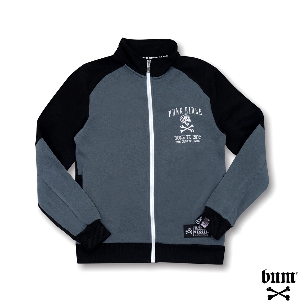 BUM Men's Black Army Fleece Rider Jacket Gray Shopee Philippines