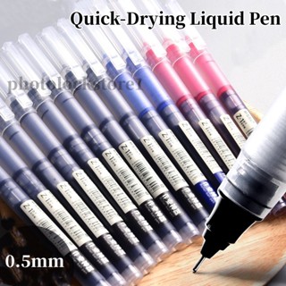 Stationery Pen 0.38mm 6 Colors Extra Fine Point Pens Liquid Ink Pen Rolling  Roller Ball Quick-Drying Ink for Students and Office - China Pen, Roller Pen