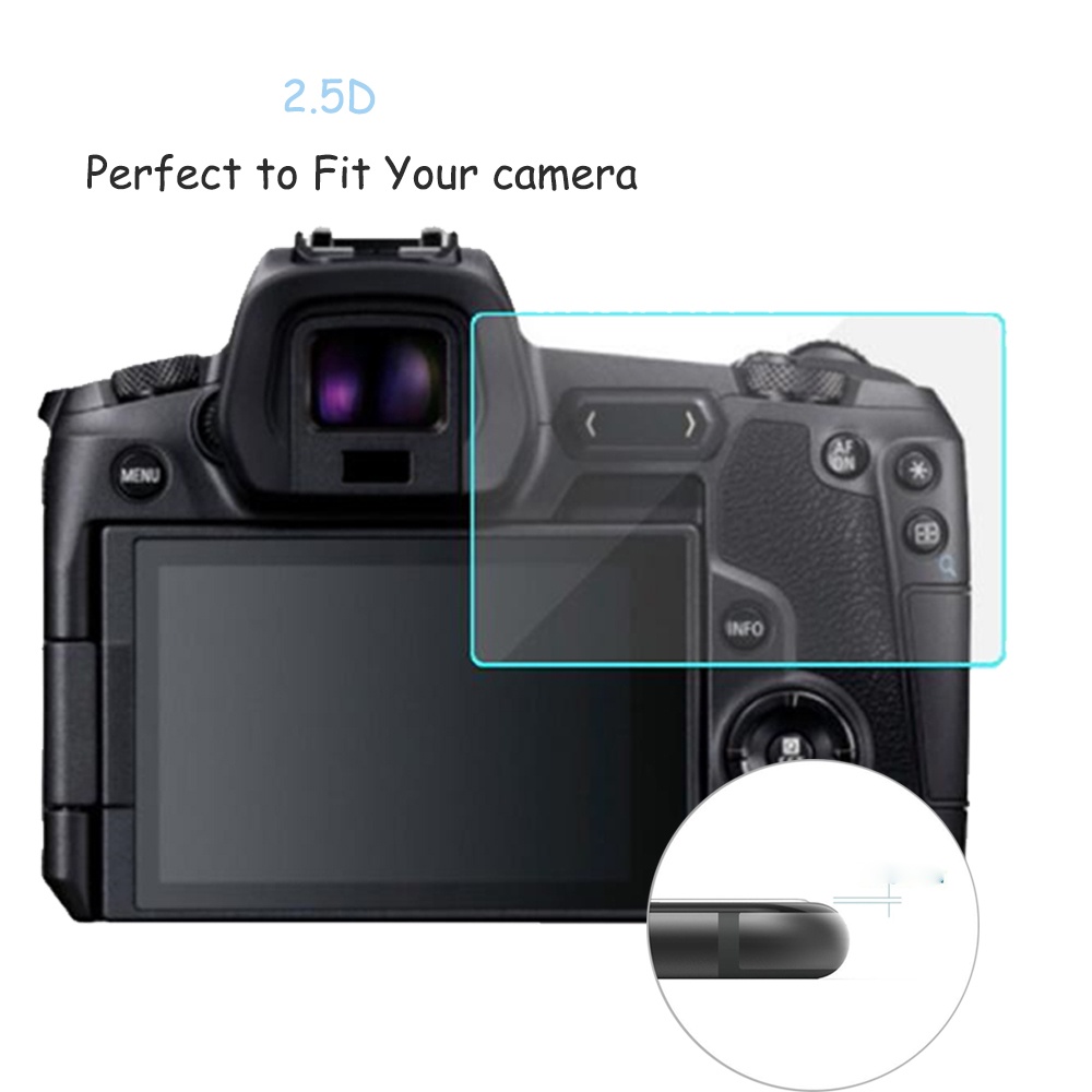 2PCS Tempered Glass For Canon R6 II EOS R6 Mark II R6II Markii Camera ...