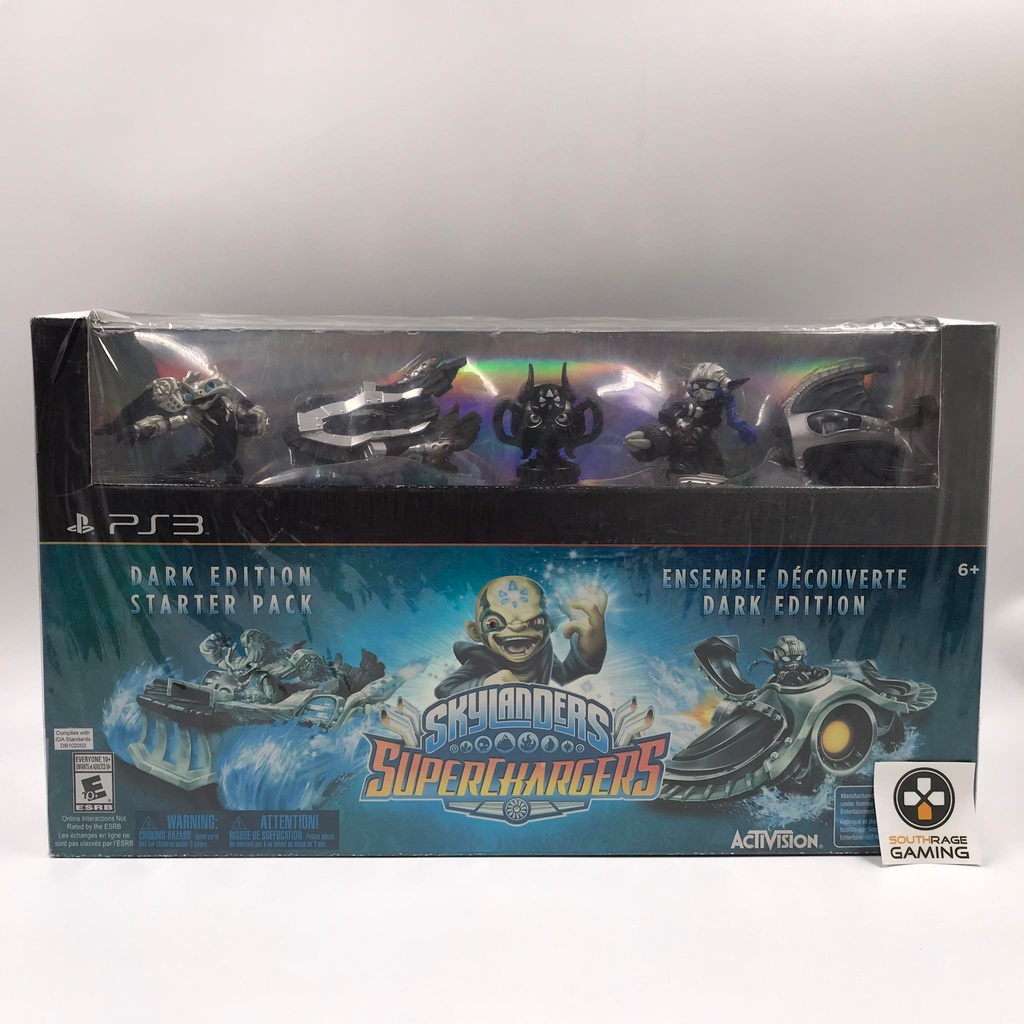 Skylanders Superchargers Dark Edition Starter Pack (Brand New) (Rare