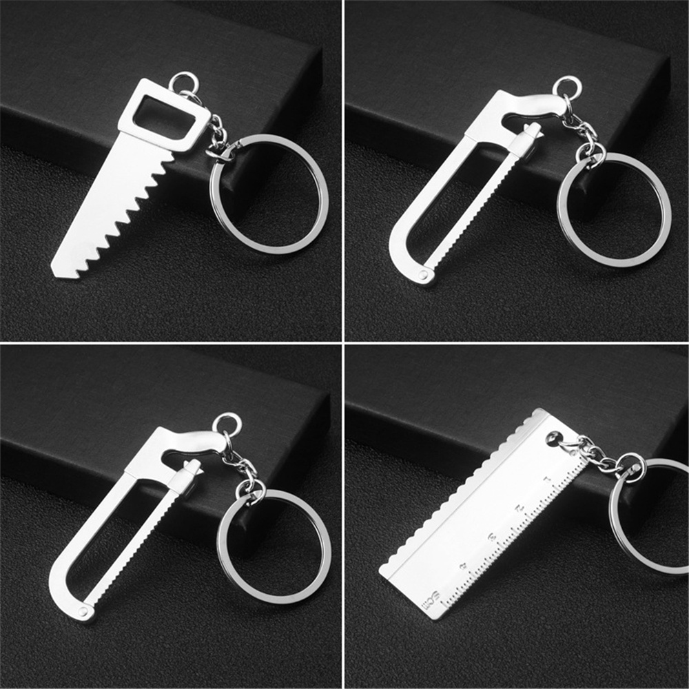 Zinc Alloy Tool Pendant Spanner Hammer Saw Axe Wrench Electrodrill