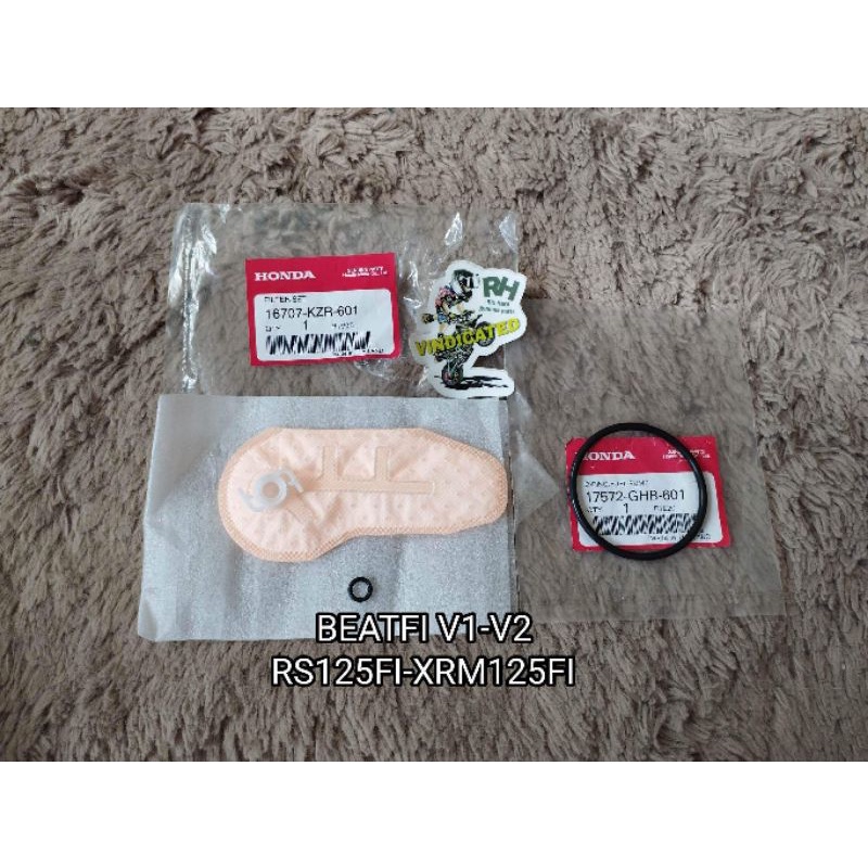 FUEL FILTER SETHONDA BEAT FI V2 RS 125 FI XRM 125 FI Shopee Philippines