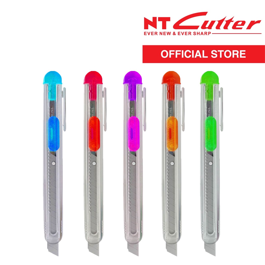 NT Cutter Auto-lock, Ambidextrous A Type Blade (Model # IA120P JA100P ...