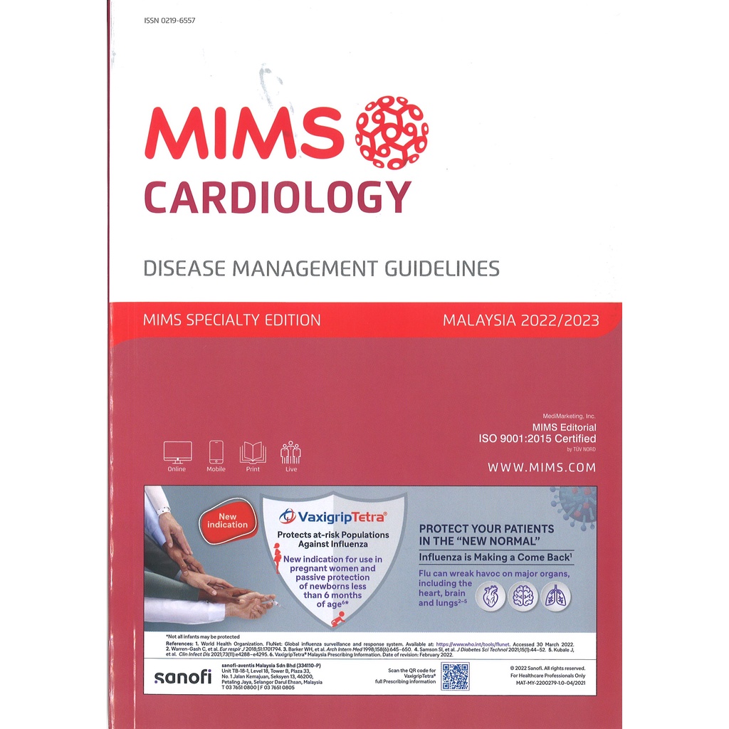 MIMS CARDIOLOGY DISEASE MANAGEMENT GUIDELINES 2022/2023 Shopee