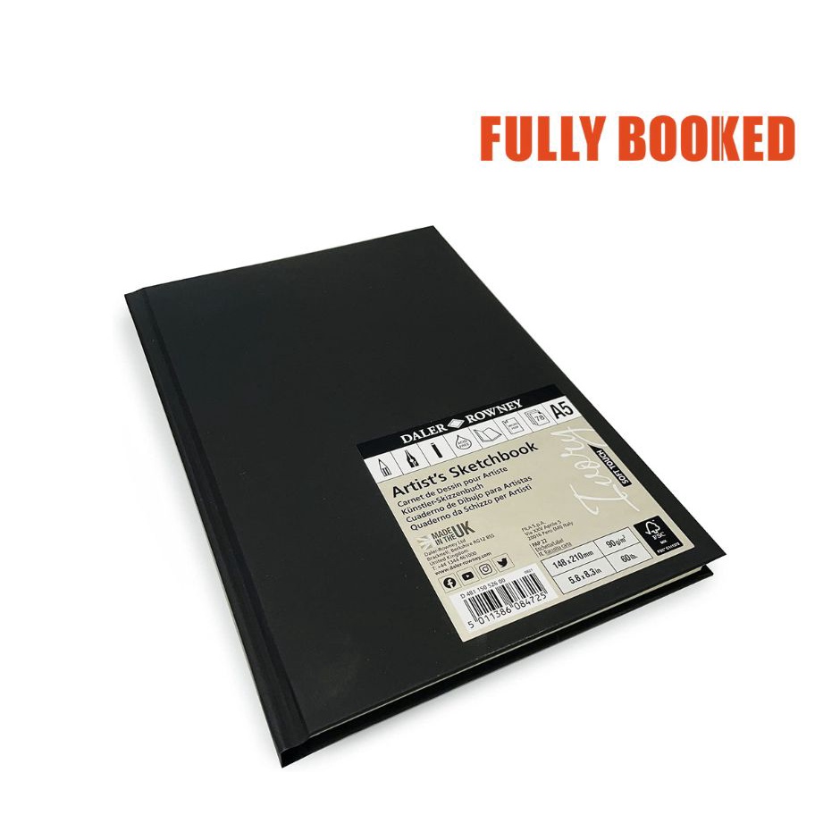 Daler-Rowney: Ivory Soft Cover A5 Sketch Book | Shopee Philippines