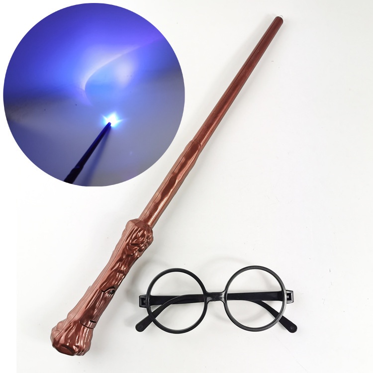 Harry Potter Illuminating Wand Glowing Sound Wand Toy | Shopee Philippines