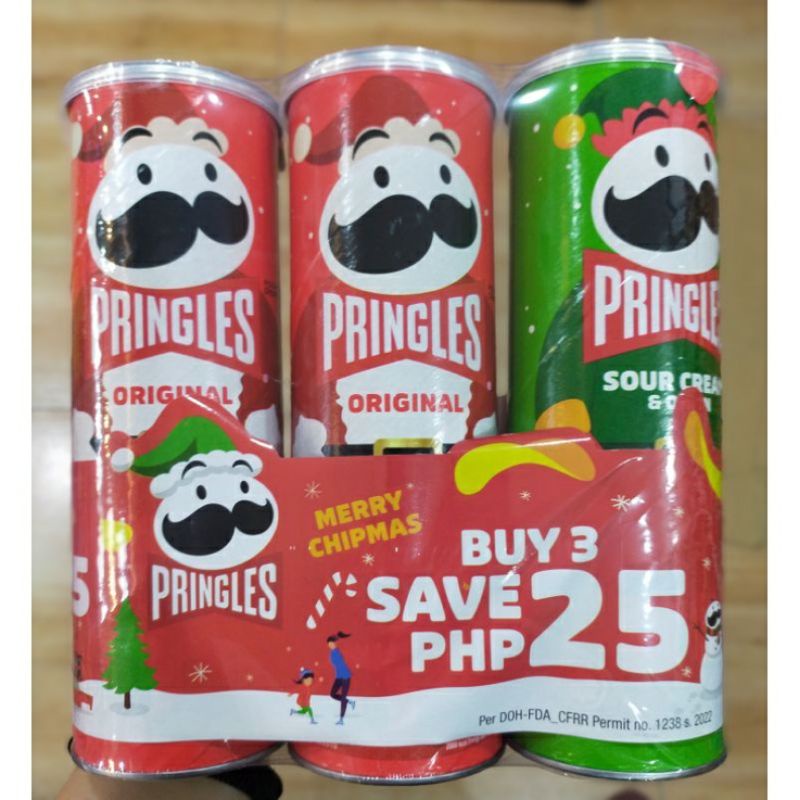 Pringles Gift Bundle 102g x3 Shopee Philippines