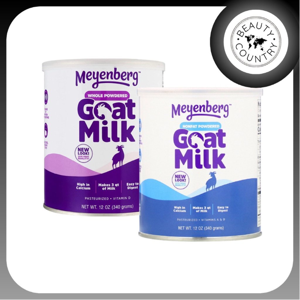 Beauty Country Meyenberg Goat Milk, Whole Powdered Goat Milk, Vitamin