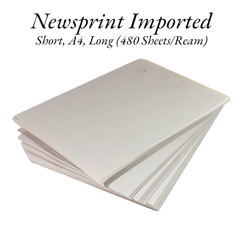 Office Warehouse Newsprint Sub-16 Letter 480s