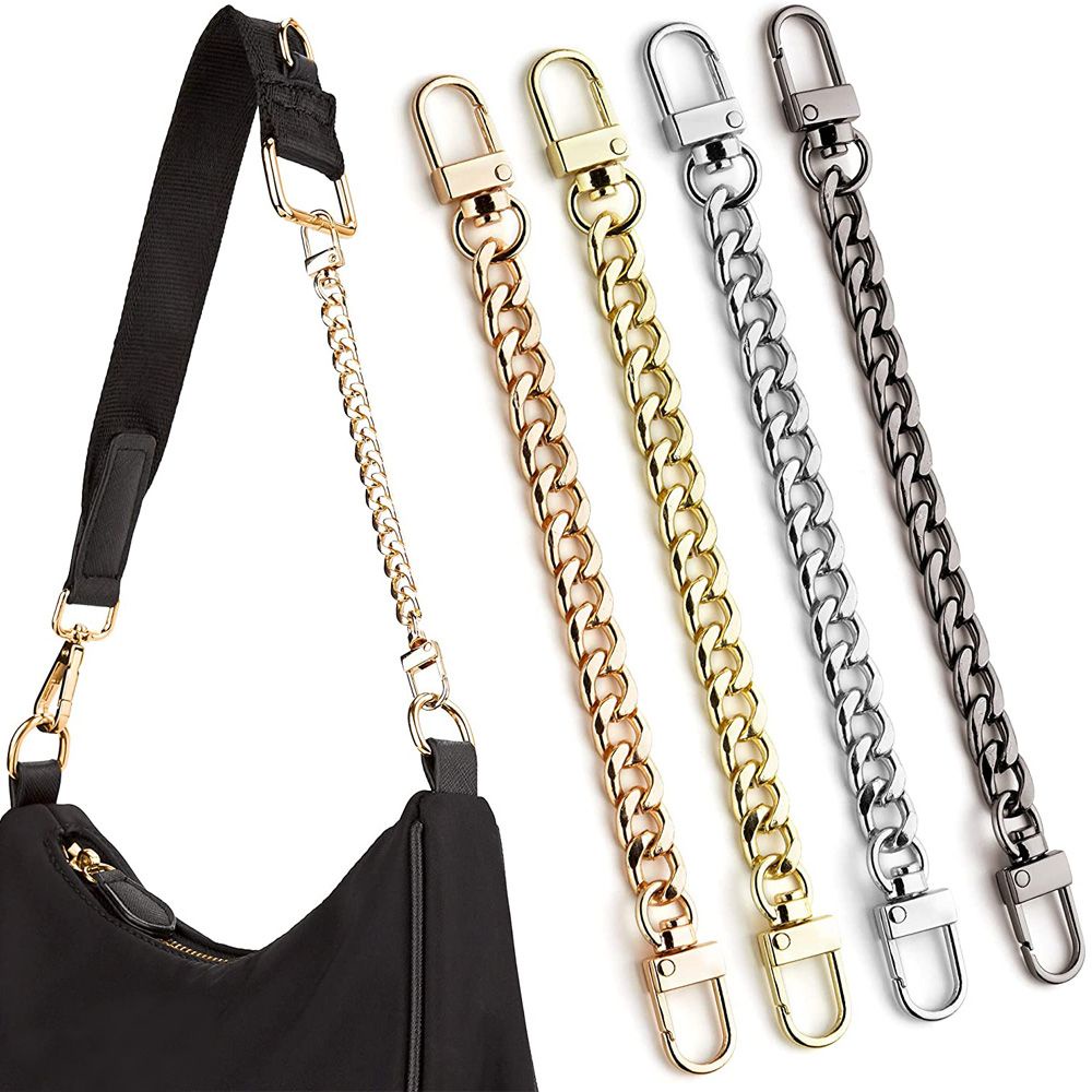 Shoulder Bag Straps Extender Women Replacement Purse Chain Strap Metal