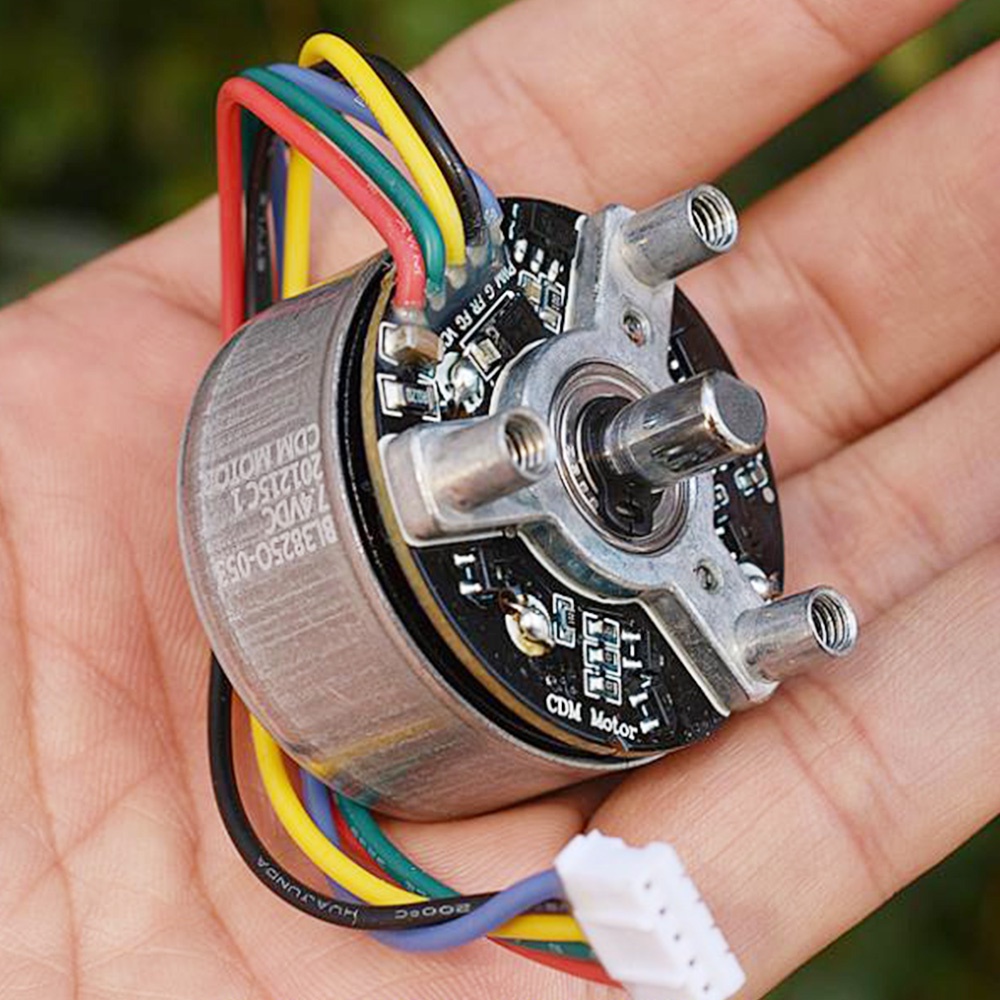 Dc 12v 18v 24v 48w Micro 48mm Bldc Brushless Electric Motor With Driver