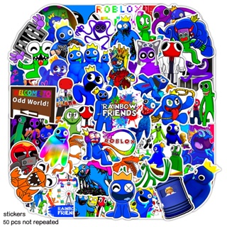Cartoon Roblox Rainbow Friends Doors Horror Plush Toys Stuffed