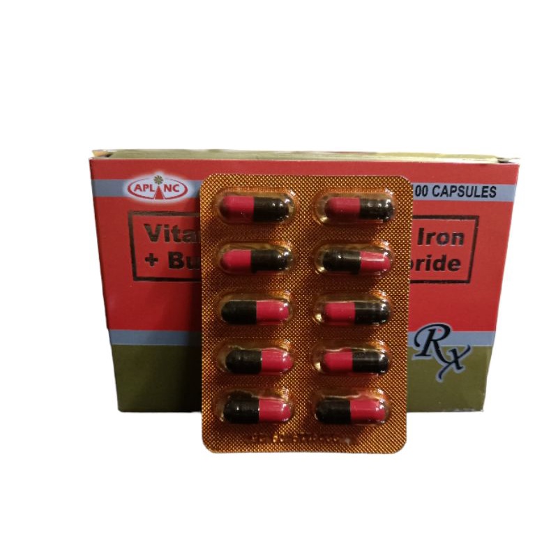 APCIRON PLUS Vitamin + Iron + Buclizine Hydrochloride Capsule