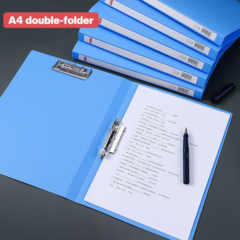 HGS File Clipboard with Spring Clamp (A4) Folder Examination paper