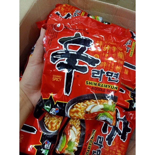 Shin Ramyun Nongshim 120g. Expiration Date SEPTEMBER, 2023 Shopee