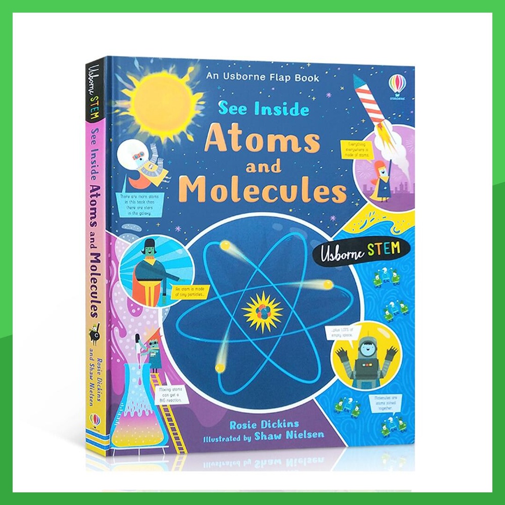 Usborne See Inside Atoms And Molecules Encyclopedia Chemical Knowledge ...