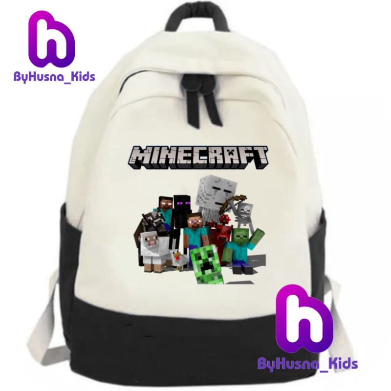 Minecraft Minecraf Minicraft Mine Craft Kids Backpack Custom Boys ...