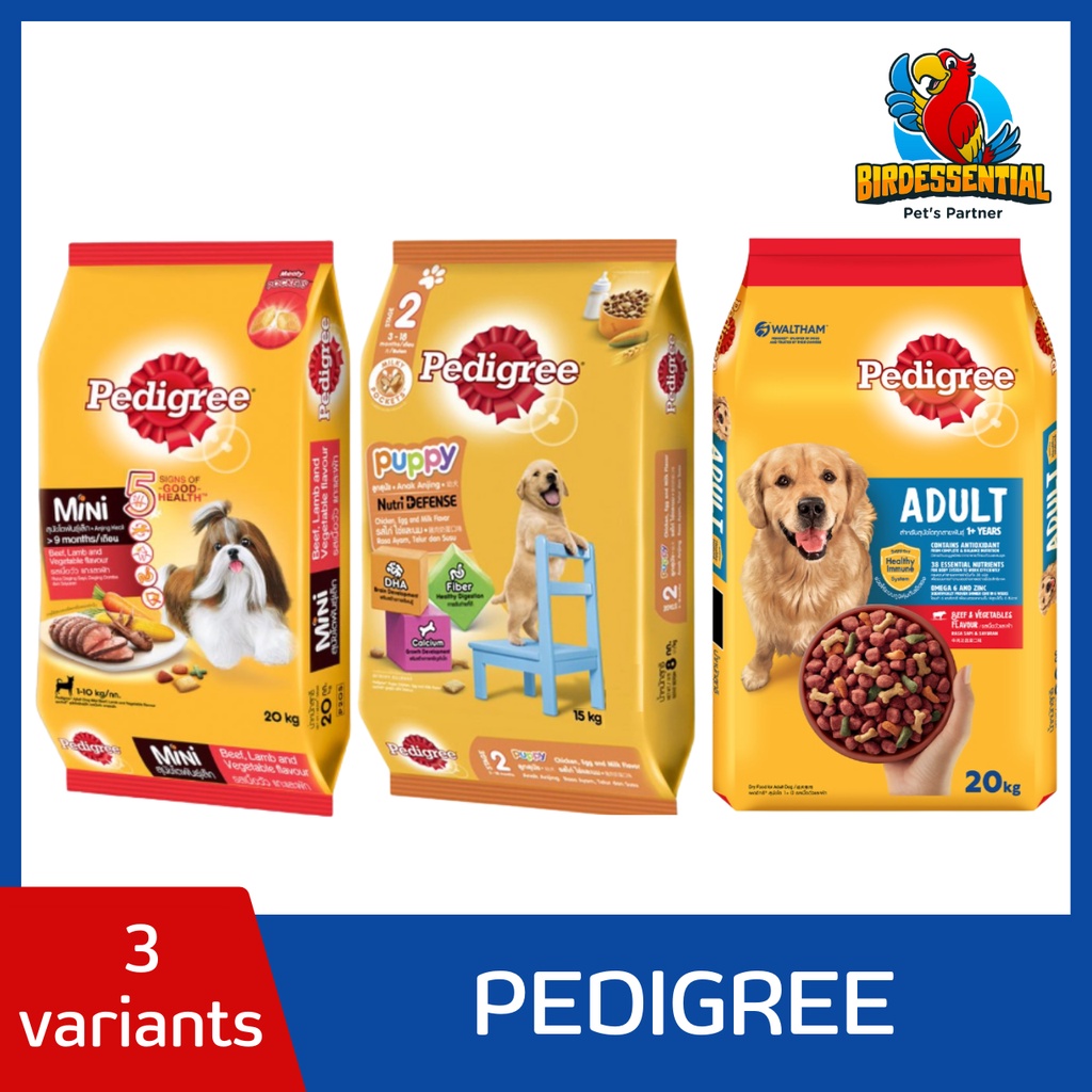 Pedigree Puppy Meat Milk 20 KG Bag