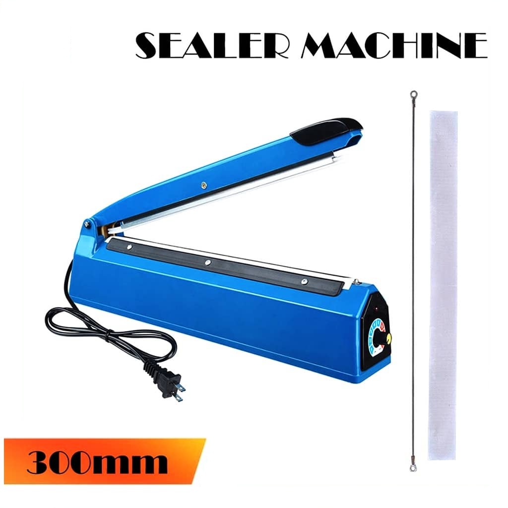 J"ICE 300MM Impulse Heat Sealer Plastic Bag Film Sealing Machine