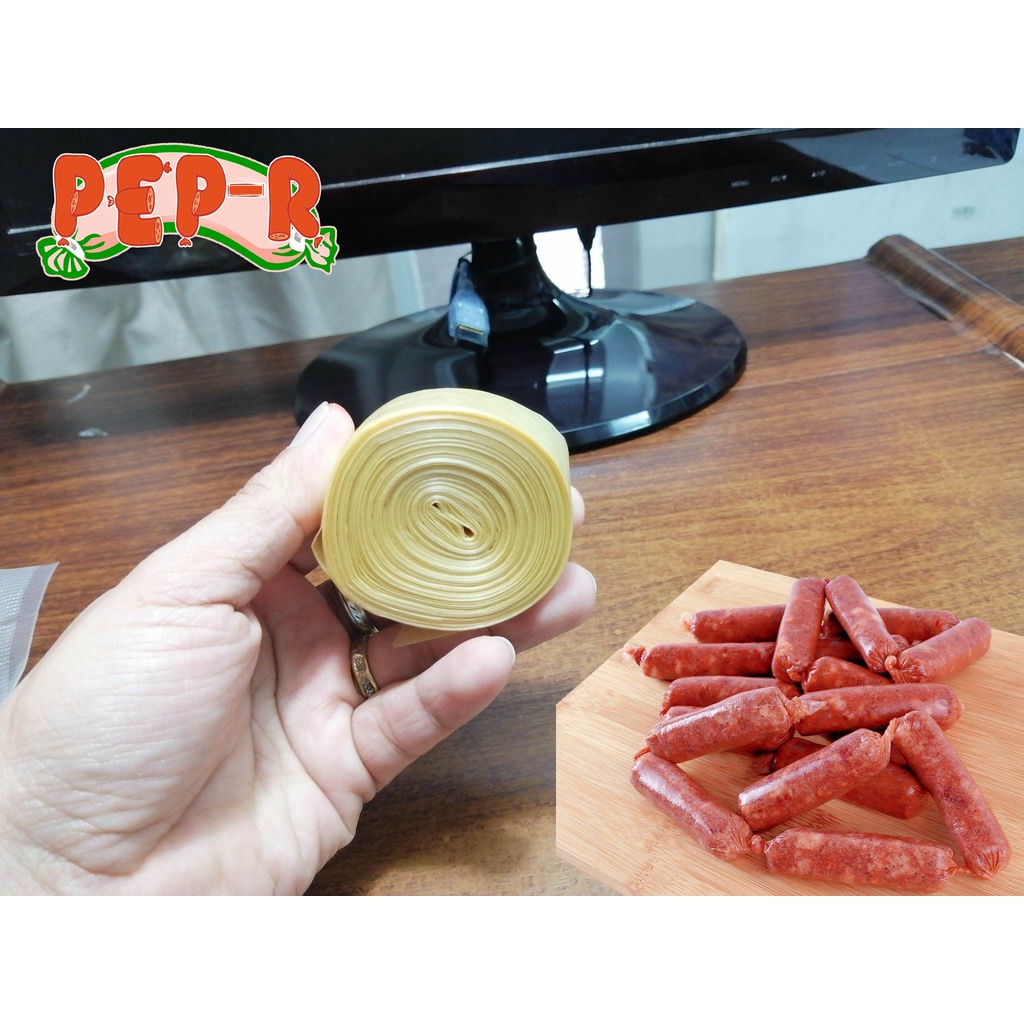 Edible Collagen Sausage / Longganisa Casing (Alternative/Substitute