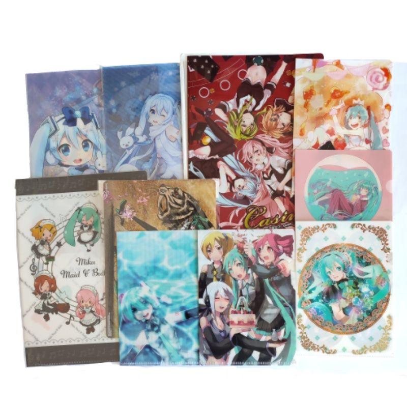 Vocaloid - Hatsune Miku, Rin, Len, Luka, Kaito & Meiko Clear File ...