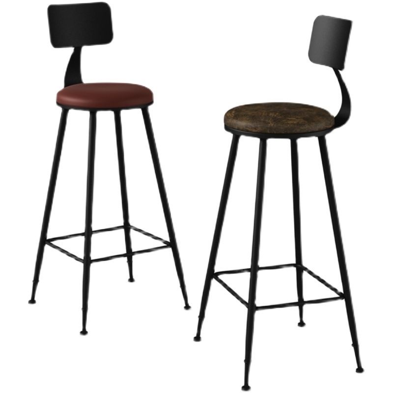 Bar Chair High Leg Chair Iron Bar Stool Nordic Household Minimalist