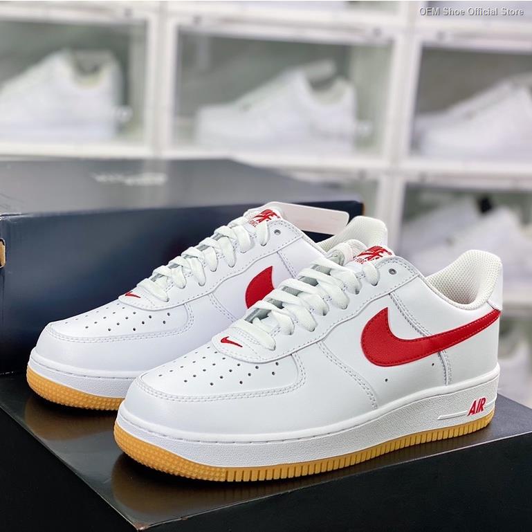 Air force 1 men cheap red