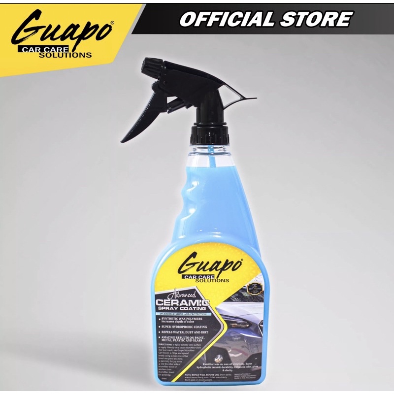 Guapo Advance Ceramic Spray Coat Wax 500ml Shopee Philippines