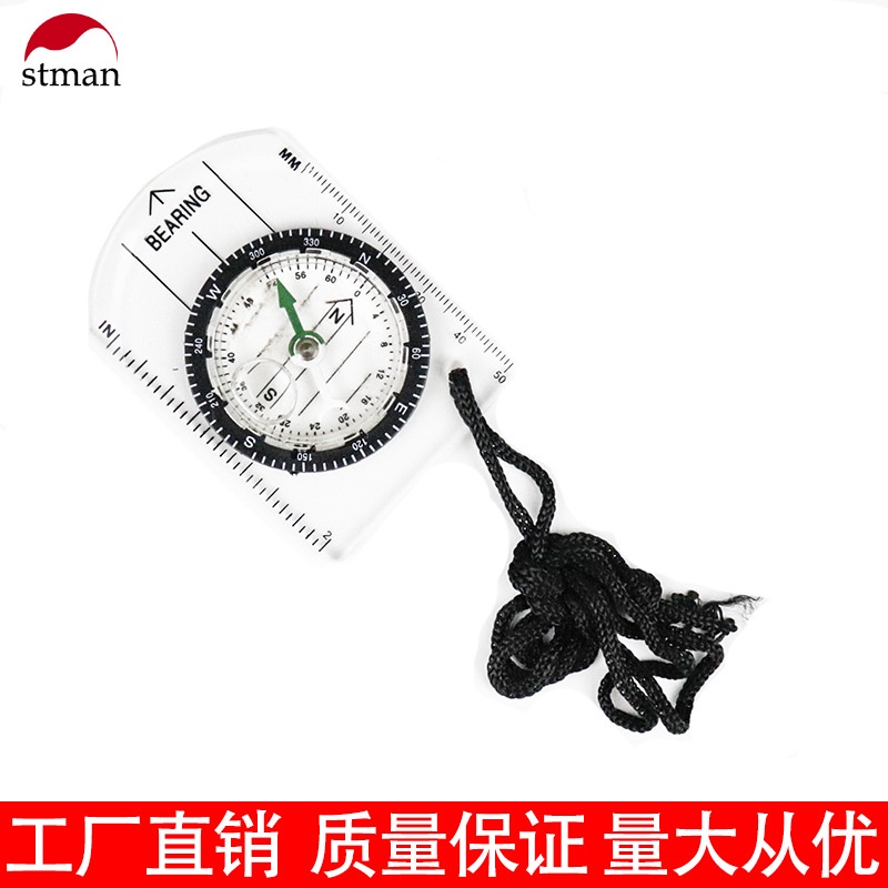 Outdoor Multifunctional High Transparent Portable Compass Scale With ...