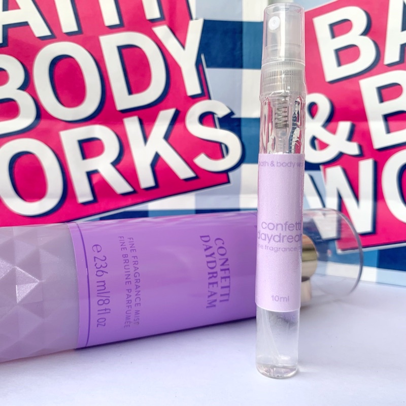 Confetti Daydream 10ml Sampler Bath&BodyWorks Shopee Philippines