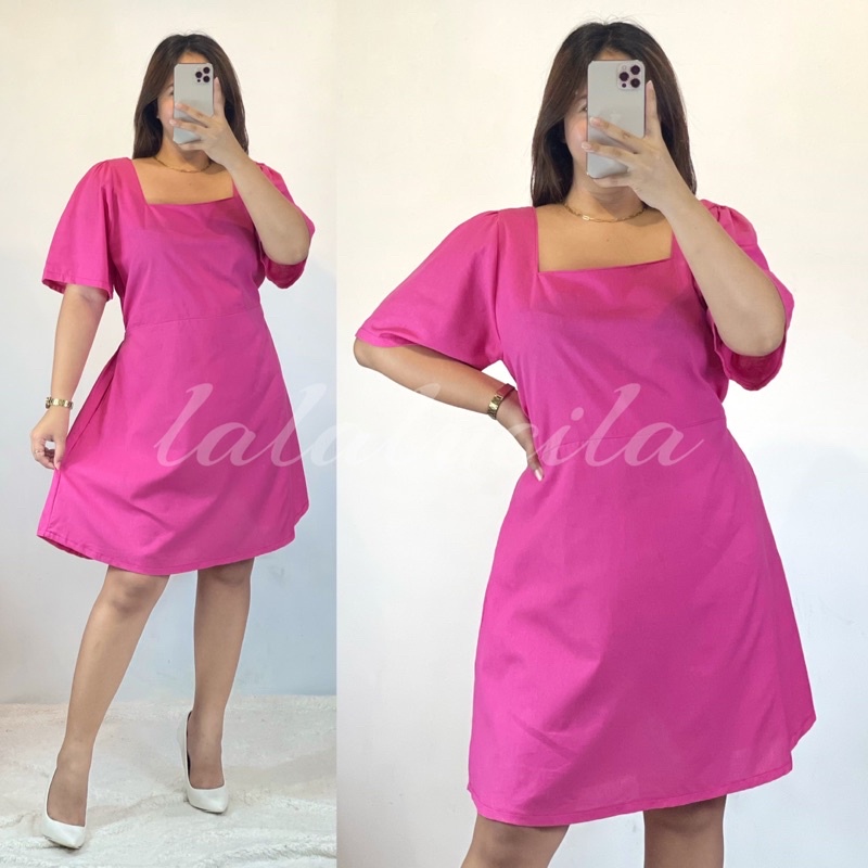 Venus (M-L) (XL-2XL) Linen Dress (REGULAR - PLUS SIZE) | Shopee Philippines