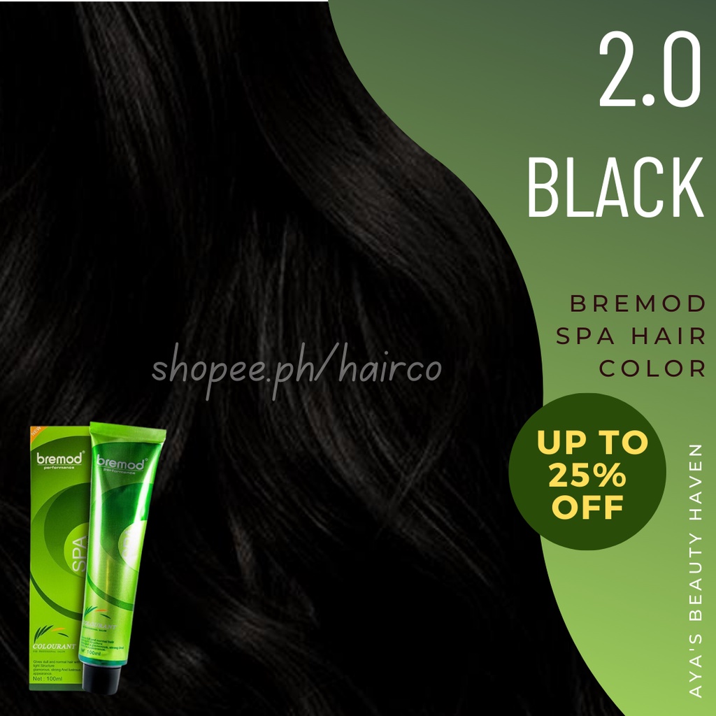 Black 2.0 Hair Color Spa 100ml | Shopee Philippines