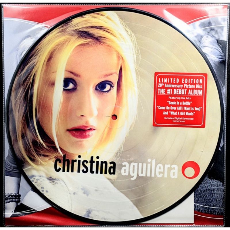 Christina Aguilera Ltd Ed 20th Anniv Pict Disc Vinyl Debut Album Shopee Philippines 