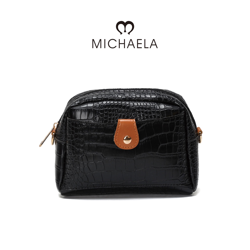 MICHAELA Messenger Bags for Women Crocodile Pattern Korean Fashion