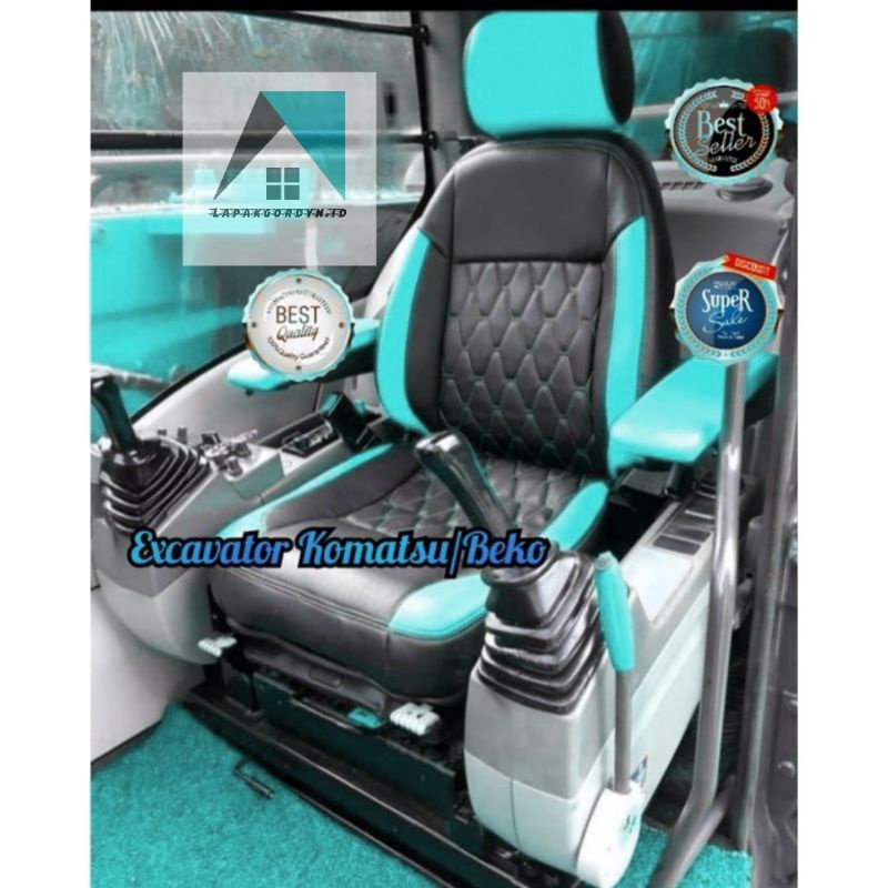 Scrapper / Excavator / Dump Truck / Dozer Seat w/ Suspension