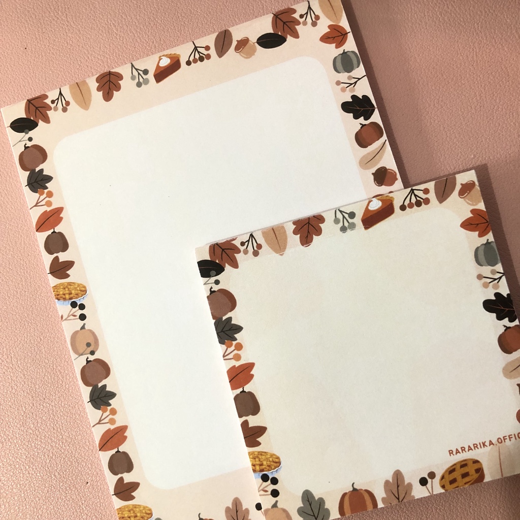 Notepad Autumn VOL 8 Autumn Aesthetic | Shopee Philippines