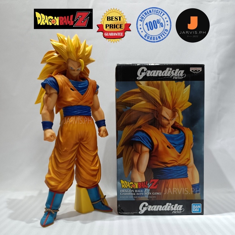 GRANDISTA NERO GOKU SSJ3 AUTHENTIC GRANDISTA NERO BANDAI BANPRESTO JAPAN