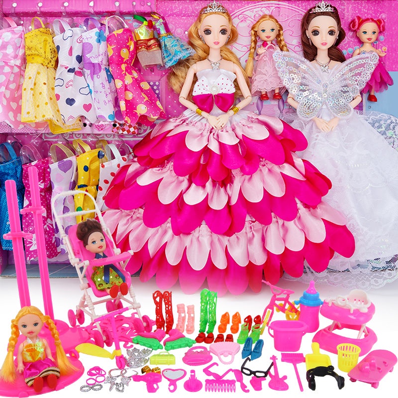 kids-toy-dress-up-doll-set-large-gift-box-princess-barbie-girl-children