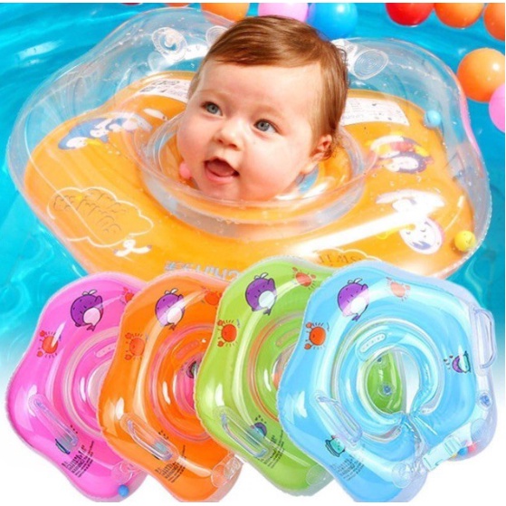 Baby Inflatable Toy Swim neck Floaters / Floafers Swimming Pool Ring ...