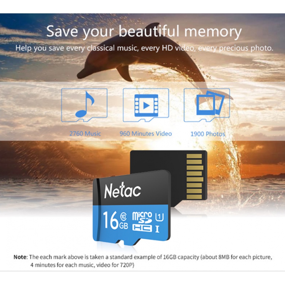 Netac SD Micro TF Memory Card High Speed 32GB 64GB 128GB Ultra Memory ...